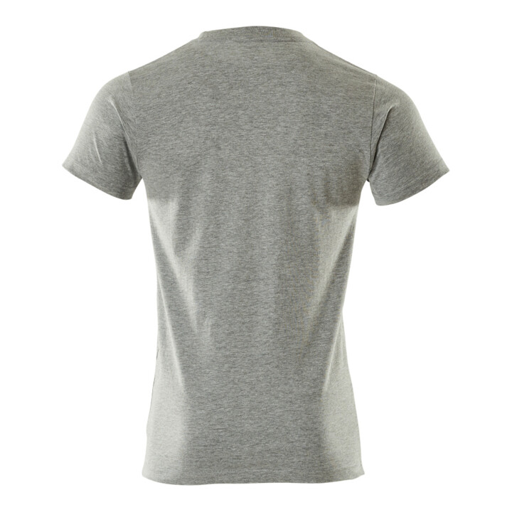 Mascot T-Shirt mit Druck L grau/hi-vis rot