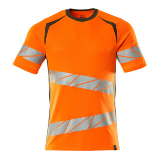 Mascot T-Shirt moderne Passform 3XL hi-vis orange/moosgrün
