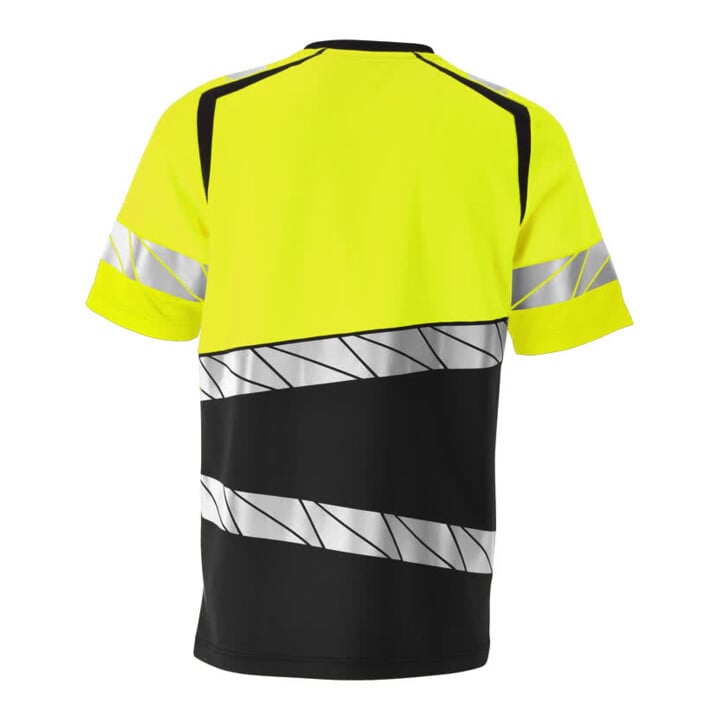 Mascot T-Shirt moderne Passform Größe M schwarz/hi-vis gelb