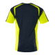 Mascot T-Shirt moderne Passform Größe S schwarzblau/hi-vis gelb