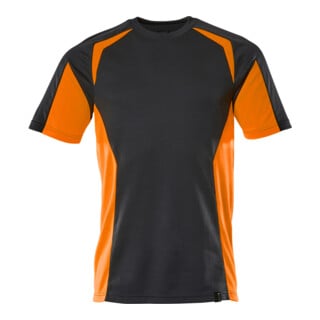 Mascot T-Shirt moderne Passform M schwarzblau hi-vis orange