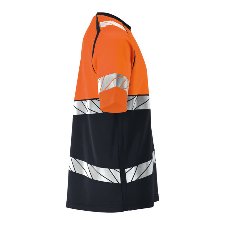 Mascot T-Shirt moderne Passform M schwarzblau/hi-vis orange