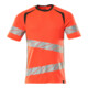 Mascot T-Shirt ONE moderne Passform Gr. L hi-vis rot/dunkelanthrazit