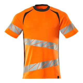 Mascot T-Shirt ONE moderne Passform Gr. S hi-vis orange/dunkelanthrazit