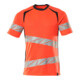 Mascot T-Shirt ONE moderne Passform Gr. S Hi-vis rot/schwarzblau