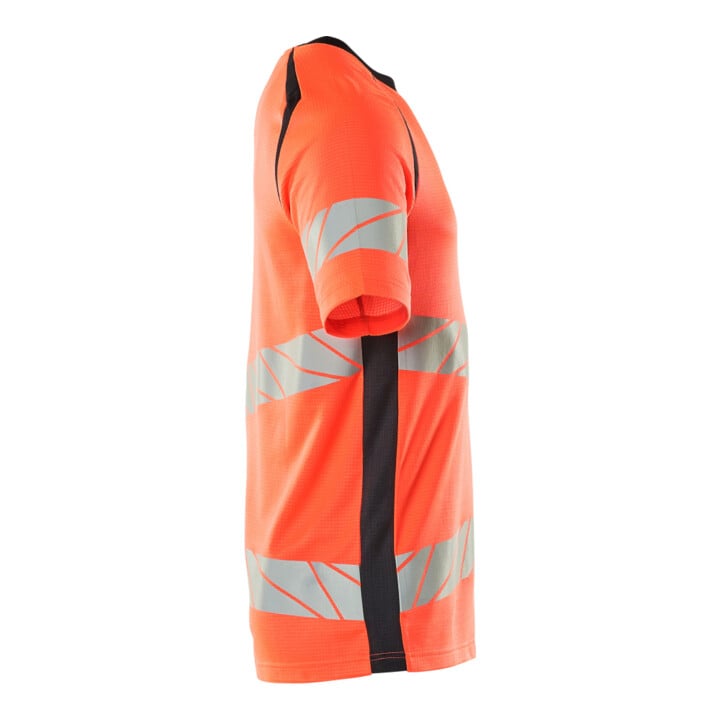 Mascot T-Shirt ONE moderne Passform Gr. S Hi-vis rot/schwarzblau