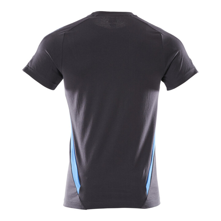 Mascot T-Shirt ONE moderne Passform Größe L schwarzblau/azurblau