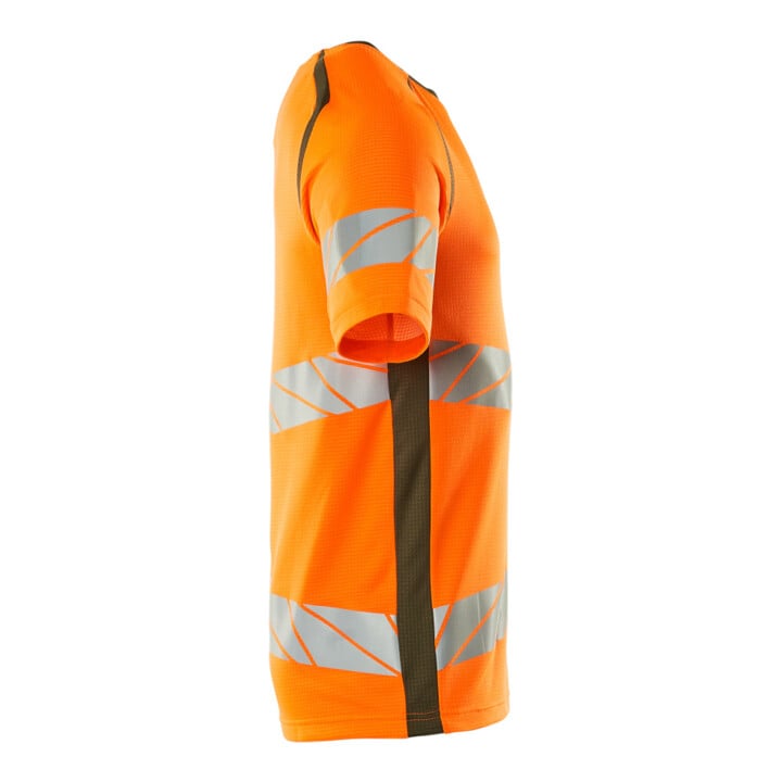Mascot T-Shirt ONE moderne Passform Größe S hi-vis orange/moosgrün