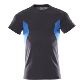 Mascot T-Shirt ONE moderne Passform Größe S schwarzblau/azurblau