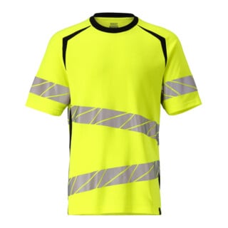 Mascot T-Shirt ONE moderne Passform L hi-vis gelb/schwarz