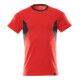 Mascot T-Shirt ONE moderne Passform M verkehrsrot schwarz