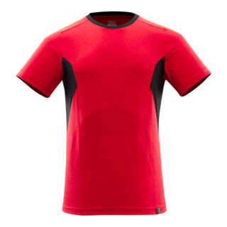 Mascot T-Shirt ONE moderne Passform S verkehrsrot/schwarz