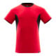 Mascot T-Shirt ONE moderne Passform S verkehrsrot/schwarz