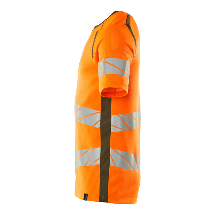 Mascot T-Shirt ONE moderne Passform XL hi-vis orange/moosgrün