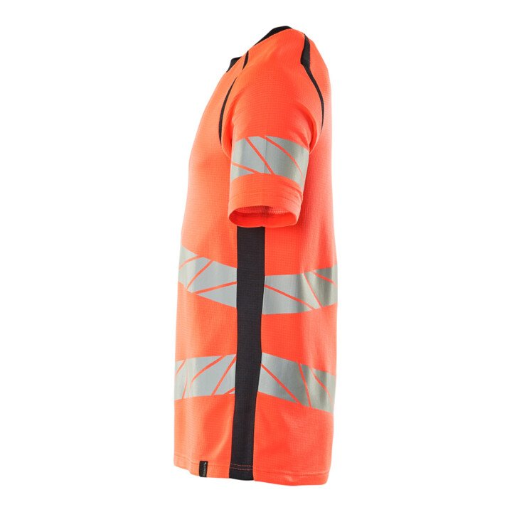 Mascot T-Shirt ONE moderne Passform XL Hi-vis rot/schwarzblau