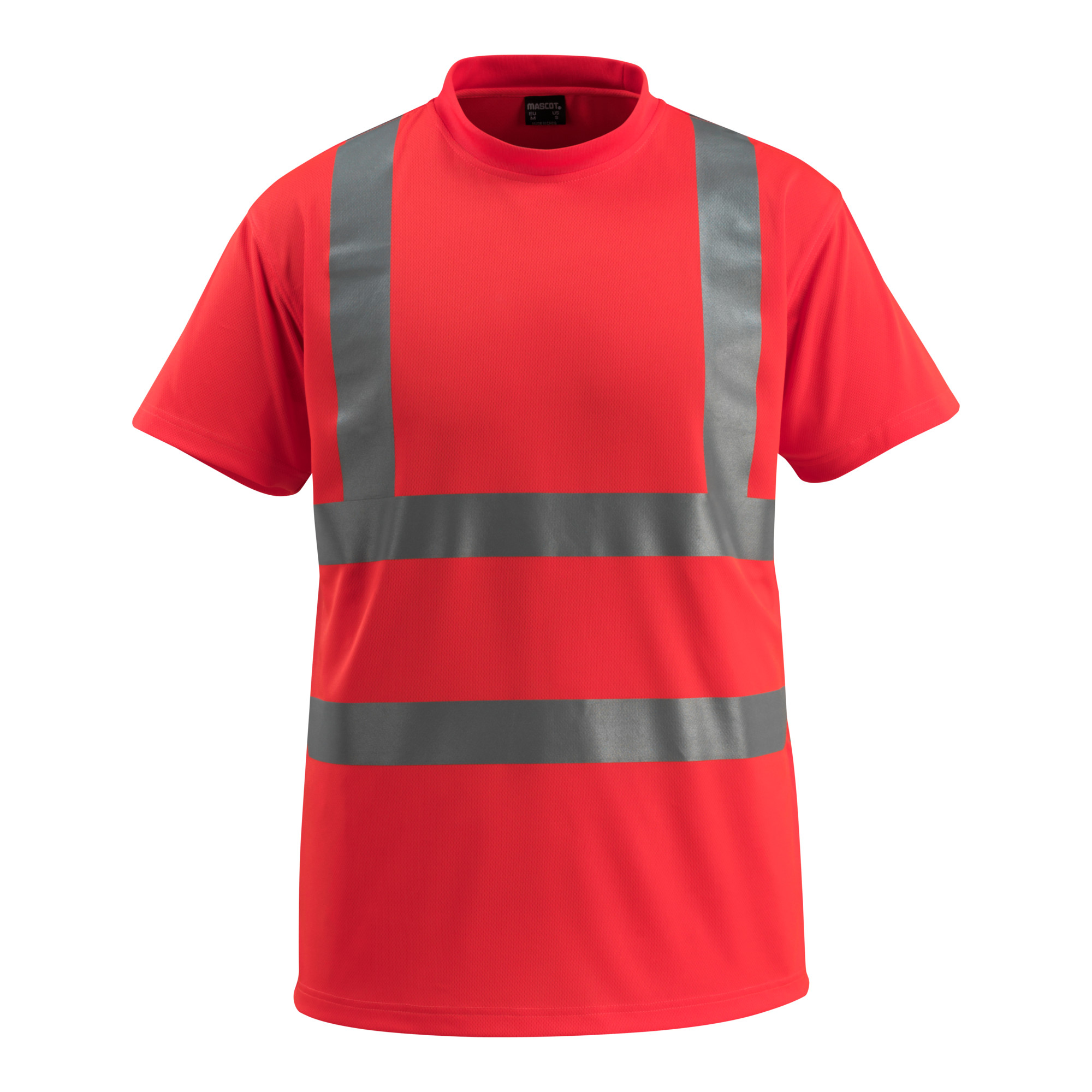 Mascot T-Shirt Townsville hi-vis rot Größe 2XL