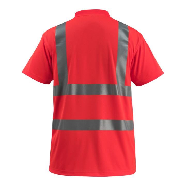 Mascot T-Shirt Townsville hi-vis rot Größe S