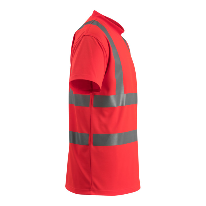 Mascot T-Shirt Townsville hi-vis rot Größe S