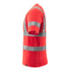 Mascot T-Shirt V-Ausschnitt Größe S hi-vis rot