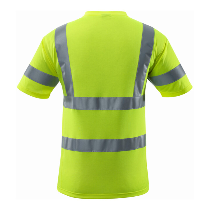 Mascot T-Shirt V-Ausschnitt hi-vis gelb Größe S