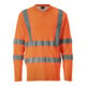 Mascot T-Shirt V-Ausschnitt lange Ärmel hi-vis orange Gr. 2XL