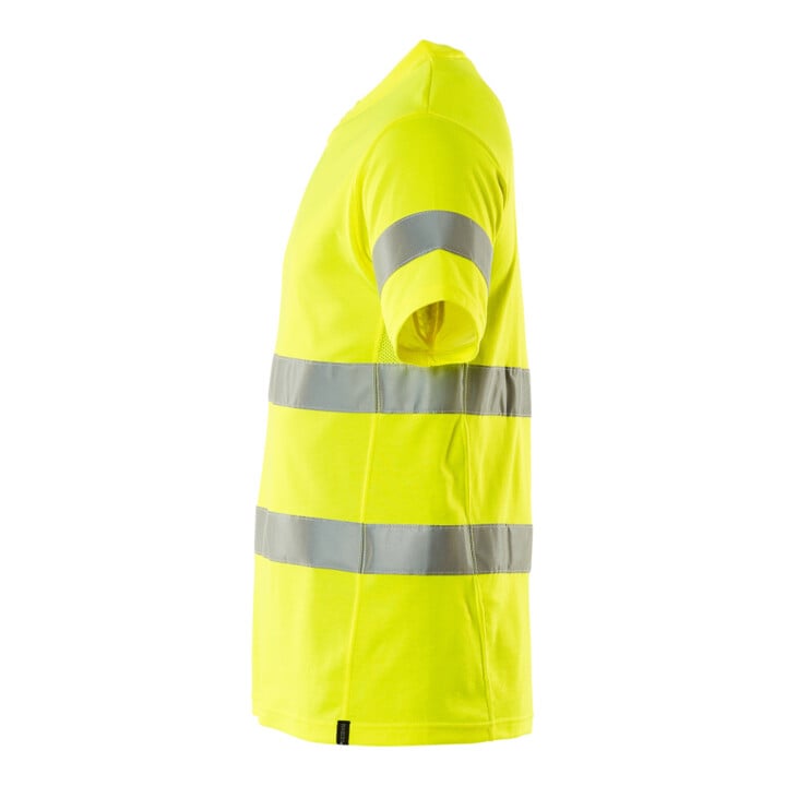 Mascot T-Shirt V-Ausschnitt moderne Passform hi-vis gelb 5XL