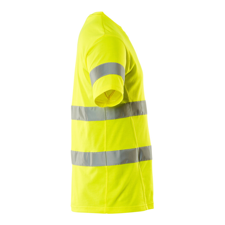 MASCOT T-Shirt V-Ausschnitt moderne Passform hi-vis gelb Gr. M