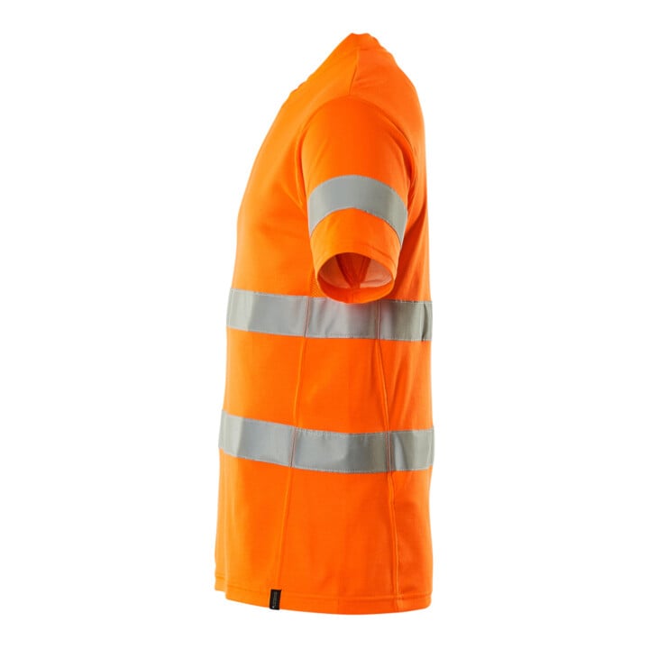 Mascot T-Shirt V-Ausschnitt moderne Passform hi-vis orange Gr. M