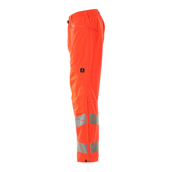 Mascot Überziehhose 2XL hi-vis rot leicht gefüttert