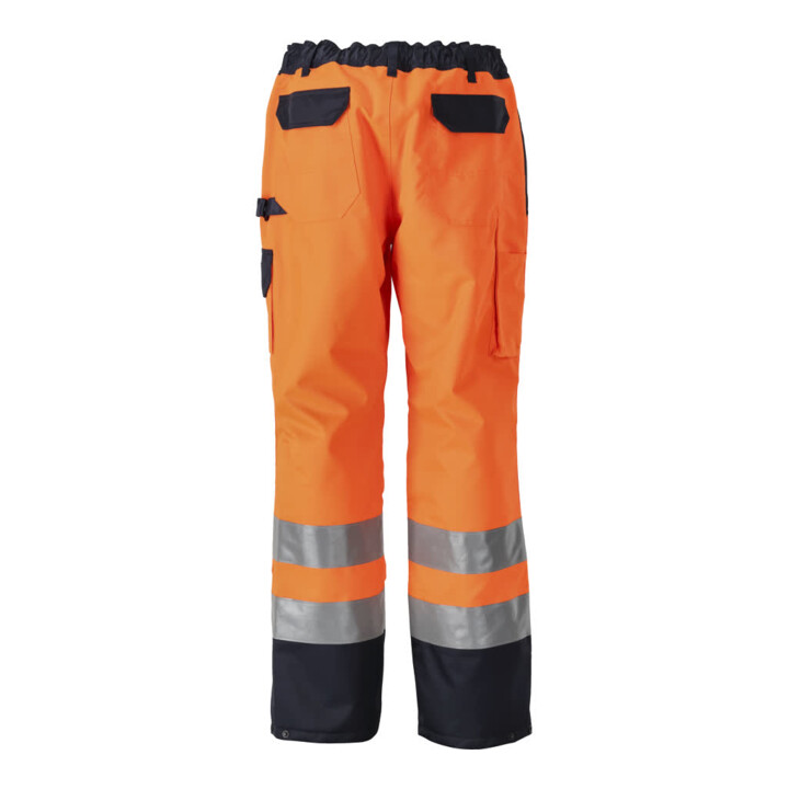 MASCOT Überziehhose Linz Größe M hi-vis orange/marine