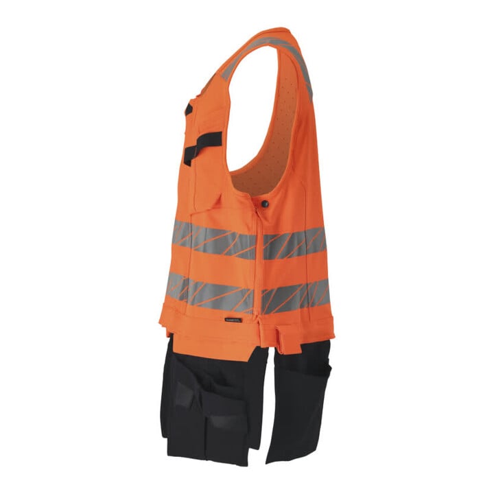 Mascot Werkzeugweste ULTIMATE STRETCH Gr. L hi-vis orange/schwarzblau