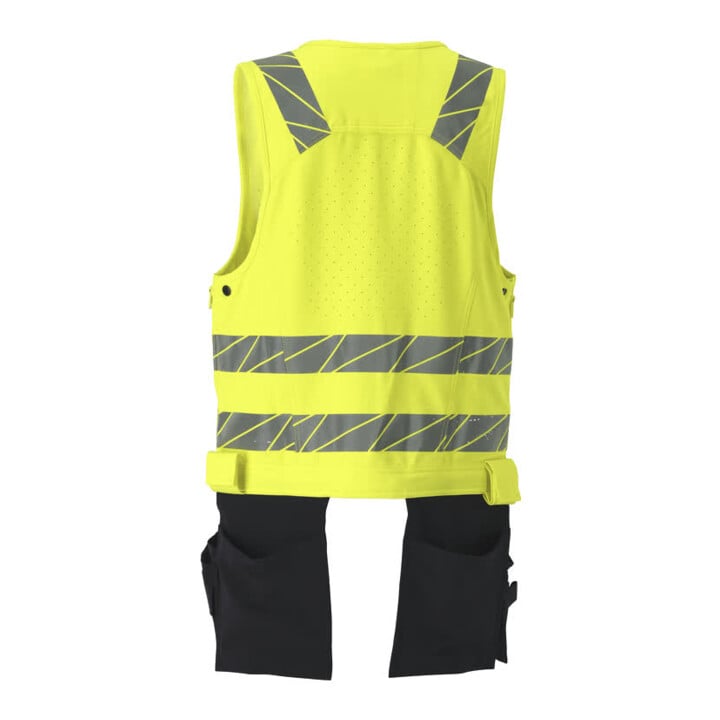 Mascot Werkzeugweste ULTIMATE STRETCH L hi-vis gelb/schwarzblau