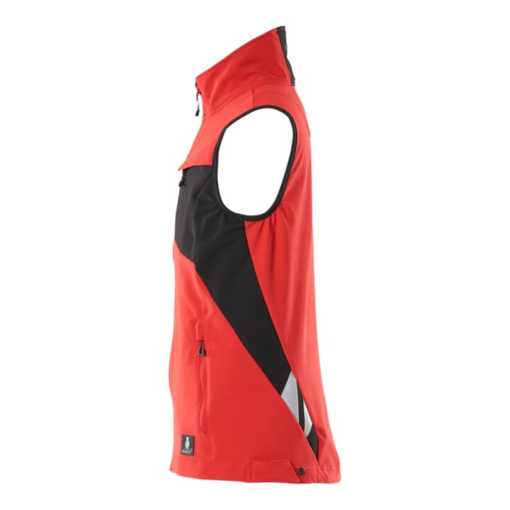 Mascot Weste ULTIMATE STRETCH leicht 2XL verkehrsrot/schwarz