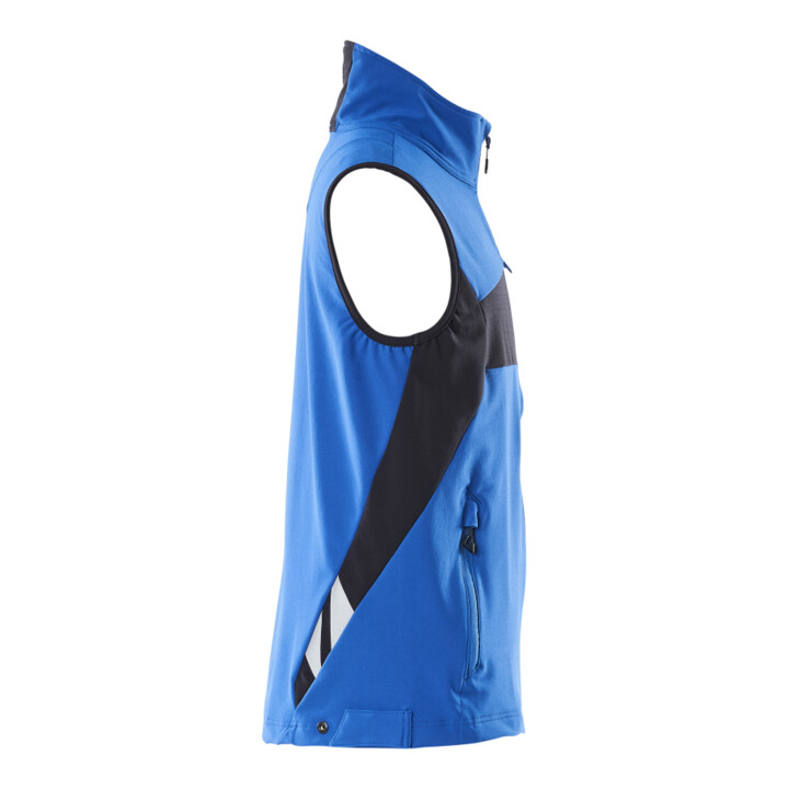 Mascot Weste ULTIMATE STRETCH leicht azurblau/schwarzblau Gr. S