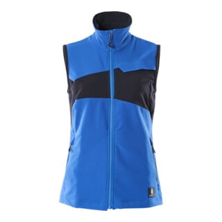 Mascot Weste ULTIMATE STRETCH leicht Damen 2XL azurblau/schwarzblau