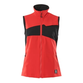 Mascot Weste ULTIMATE STRETCH leicht Damen 4XL verkehrsrot/schwarz