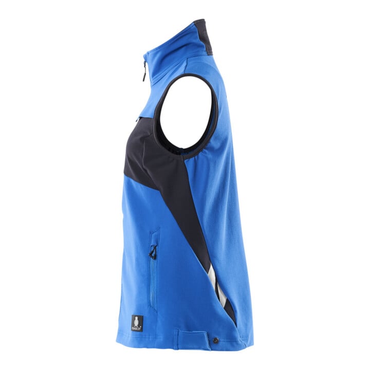 Mascot Weste ULTIMATE STRETCH leicht Damen azurblau schwarzblau Größe S