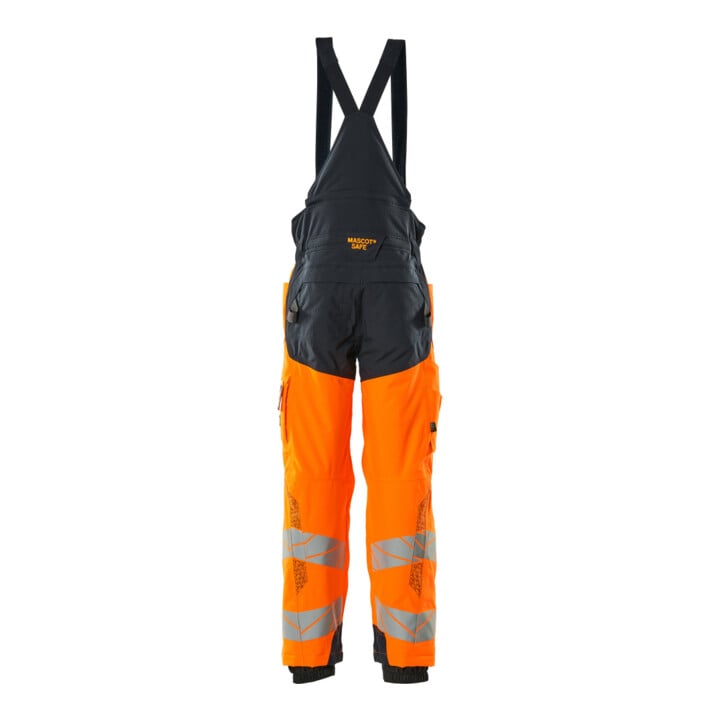 Mascot Winterhose CLIMASCOT® 2XL hi-vis orange/schwarzblau
