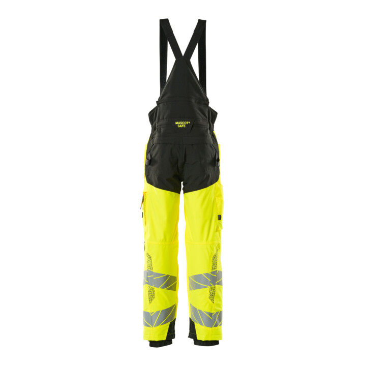 MASCOT Winterhose CLIMASCOT® 4XL hi-vis gelb/schwarz mit Knietaschen