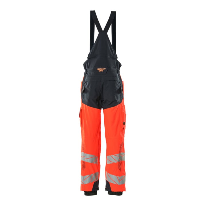 Mascot Winterhose CLIMASCOT® M Hi-vis rot/schwarzblau