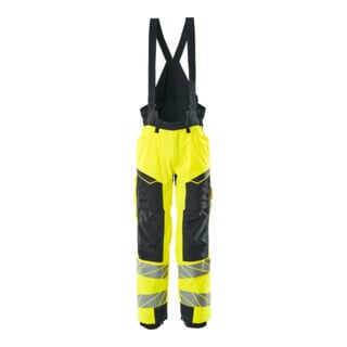 MASCOT Winterhose CLIMASCOT® XL hi-vis gelb/schwarzblau mit Knietaschen