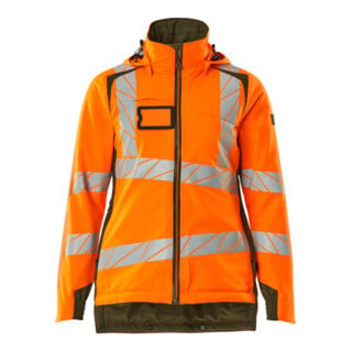 Mascot Winterjacke CLIMASCOT® Damen 3XL hi-vis orange/moosgrün