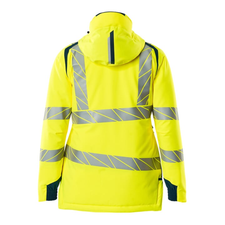 MASCOT Winterjacke CLIMASCOT® Damen hi-vis gelb/dunkelpetroleum Größe S