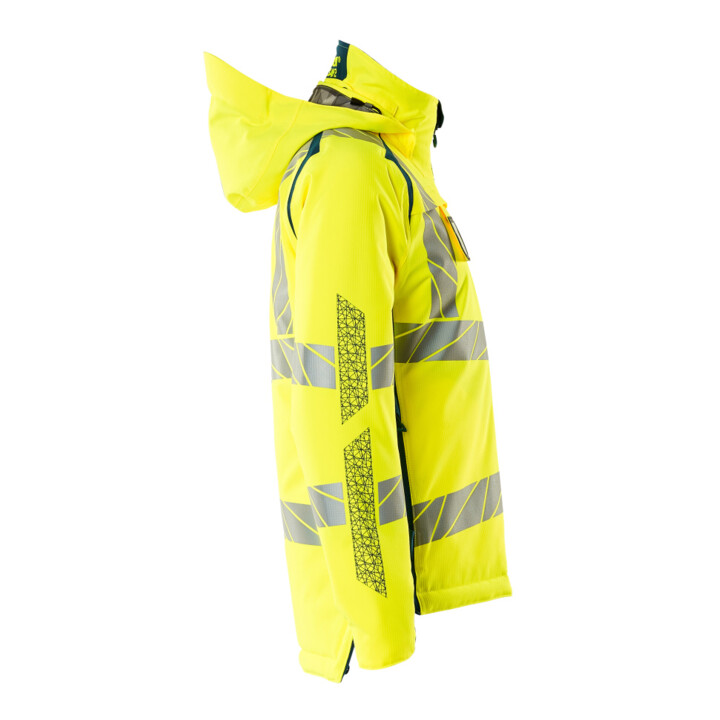MASCOT Winterjacke CLIMASCOT® Damen M hi-vis gelb/dunkelpetroleum
