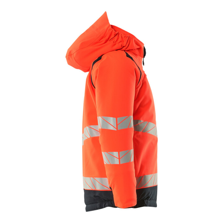 Mascot Winterjacke CLIMASCOT® Futter Kinder Gr. 152 Hi-vis rot/schwarzblau