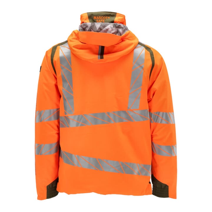 Mascot Winterjacke CLIMASCOT® geringes Gewicht 5XL hi-vis orange/moosgrün