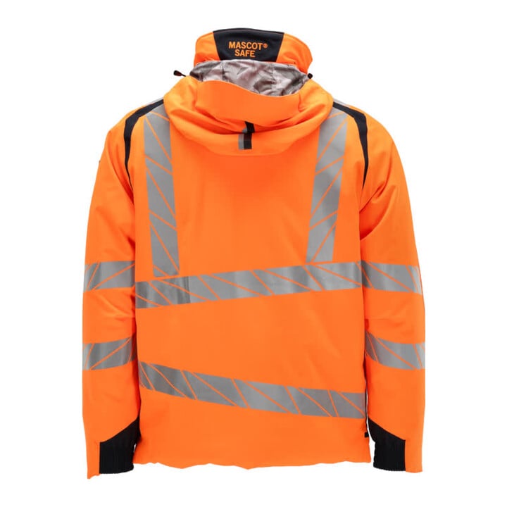 Mascot Winterjacke CLIMASCOT® geringes Gewicht Gr. S hi-vis orange/schwarzblau