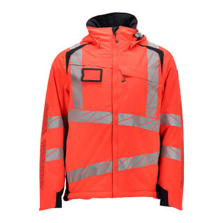 Mascot Winterjacke CLIMASCOT® geringes Gewicht Größe M Hi-vis rot/schwarzblau