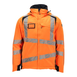 MASCOT Winterjacke CLIMASCOT® geringes Gewicht XL hi-vis orange/schwarzblau