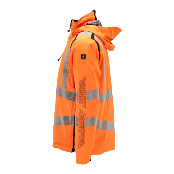 MASCOT Winterjacke CLIMASCOT® geringes Gewicht XL hi-vis orange/schwarzblau